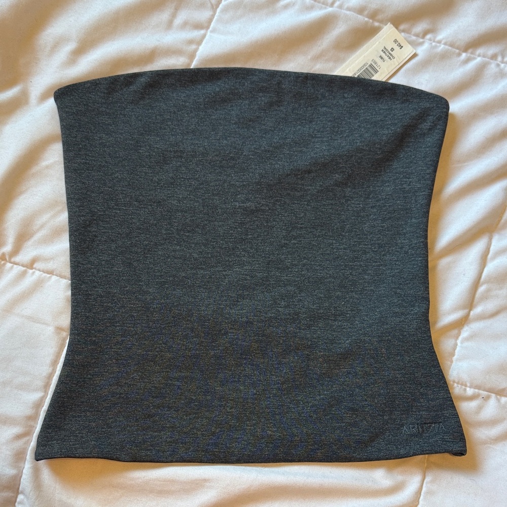 Aritzia contour Charcoal Tube Top
